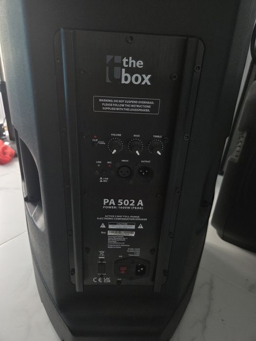 Vand boxă activă the box pa502a