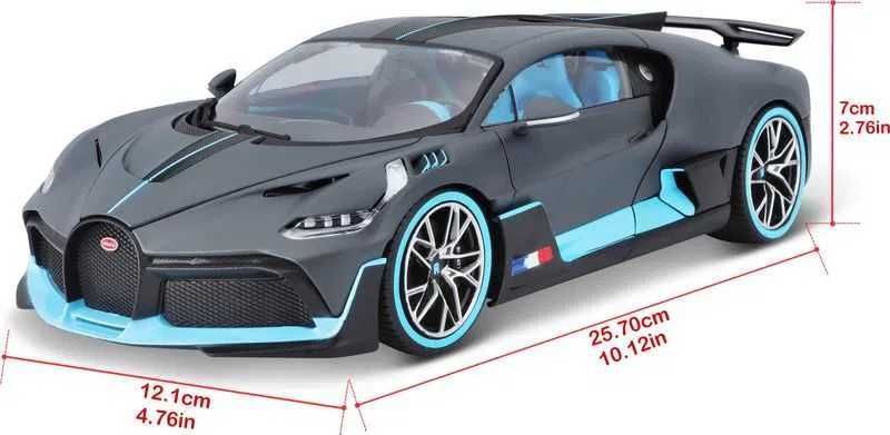 Bugatti Divo Top, Bburago, Scara 1:18, Nou