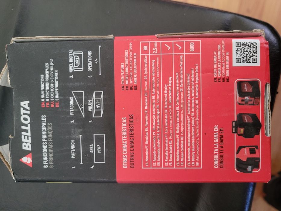 Nivela laser Bellota 20 m
