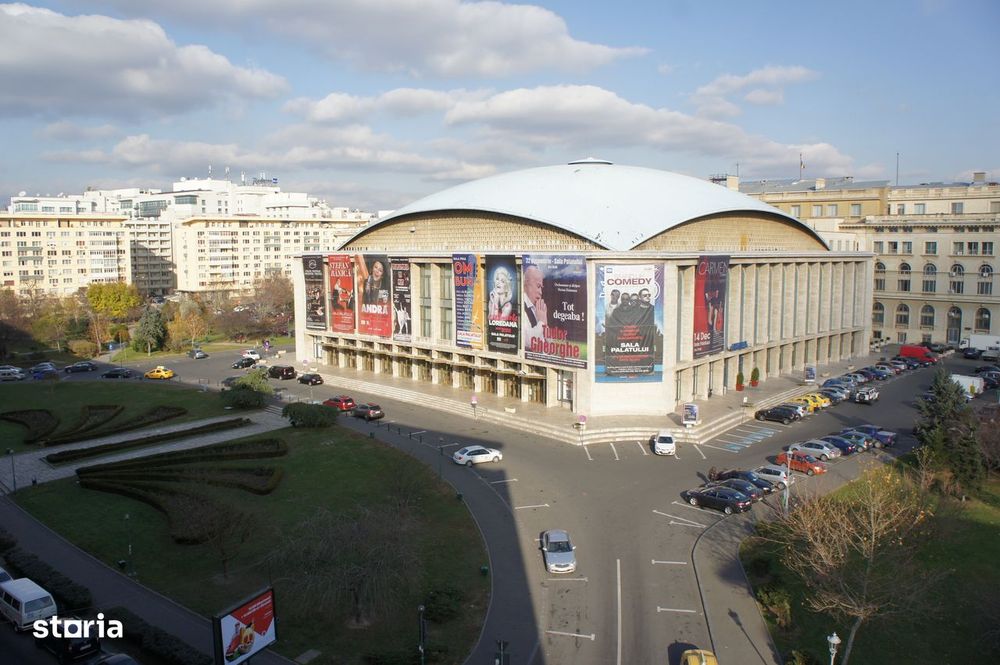 Apt 3 camere dec. Calea Victoriei, mobilat, balcon,bloc solid, vedere