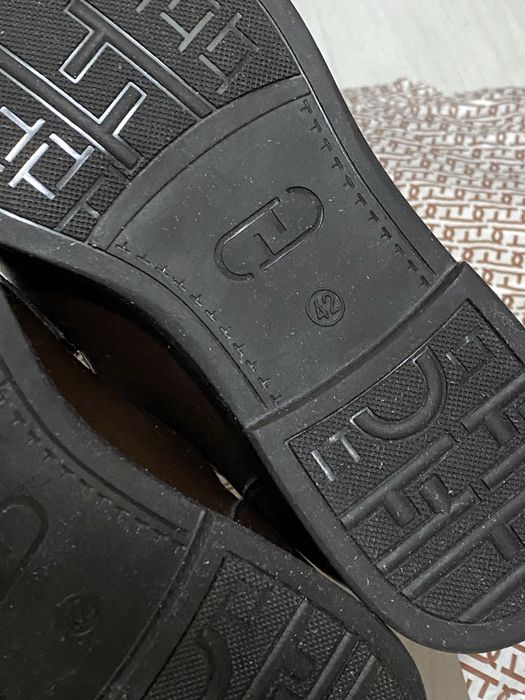 Лоферы коричневые новые