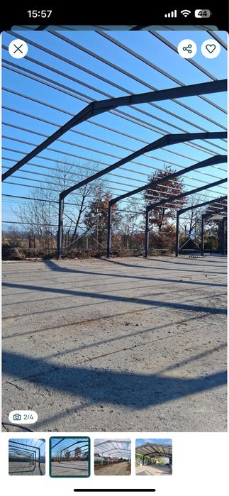 Vand hala metalica super oferta 10 m x20 x4