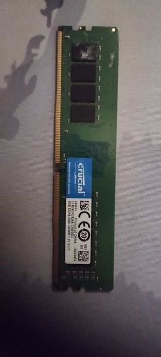 Озу 8gb DDR4 2666mgz Crucal