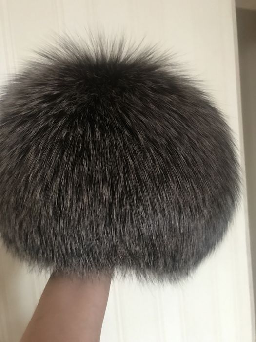 Шапка чернобурка