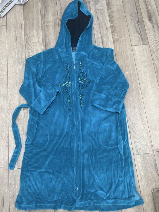 Халат бирюзовый 46р