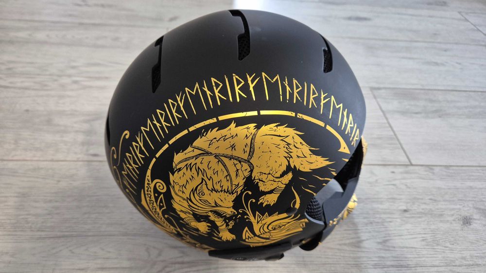 Cască Ruroc RG1-DX FENRIR 2024 YL/S + Sistem audio ShockPods