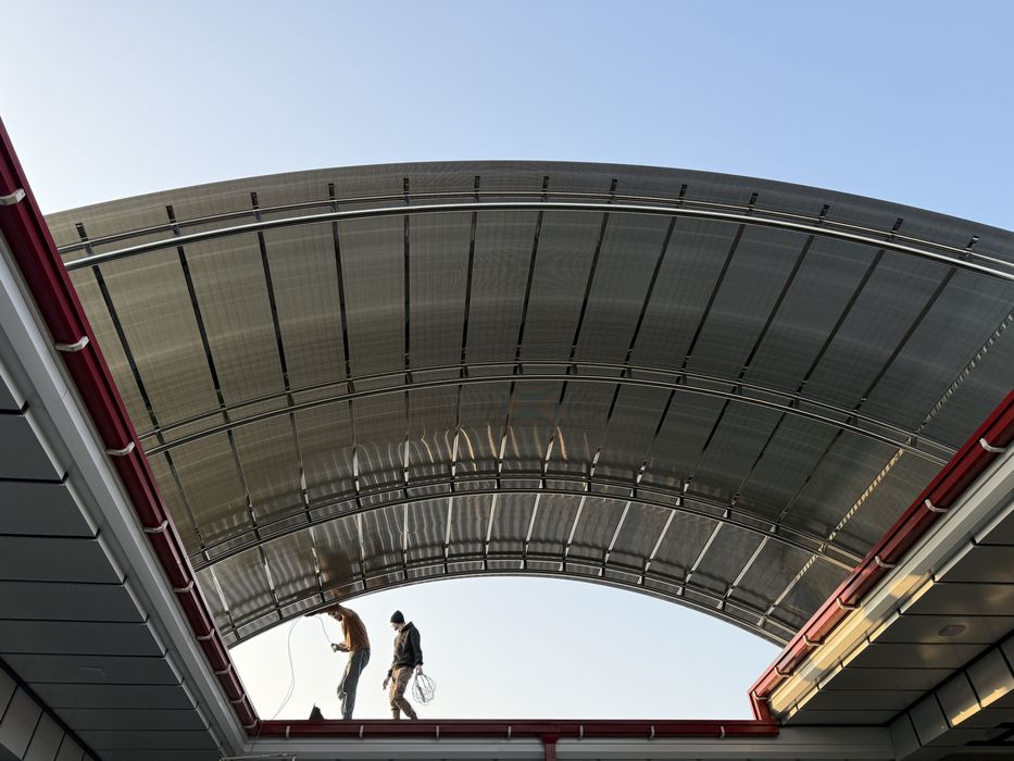 Навесы и корезки из нержавейки и с лексаном