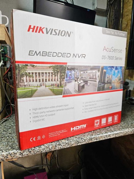 HIKVISION DS-7608NXI-K2-8P NVR AcuSense 8 canale 12MP, 8 porturi PoE,