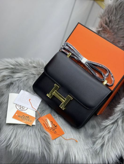 Луксозна дамска чанта Hermès Constance