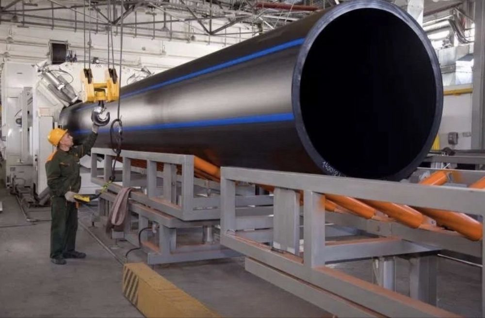 Труба пластиковые ПВХ гофра Завод ПВХ турба канализация. Водопровод