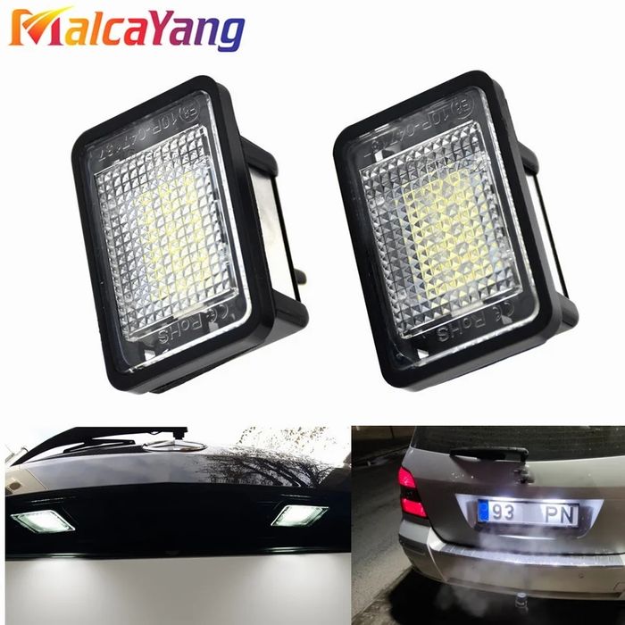 плафони за заден номер Mercedes GL, ML, GLK, W166, X156, X166 monto.bg