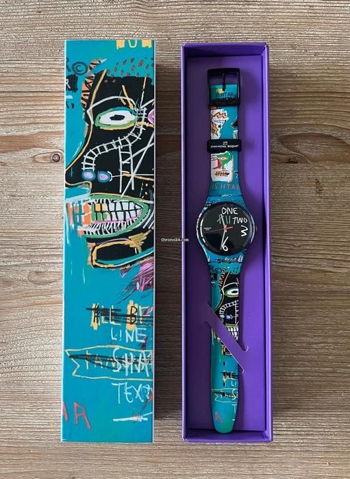 Часовник SWATCH by Basquiat