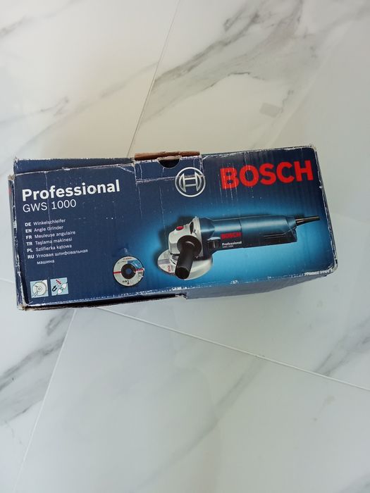 Ъглошлайф Bosch GWS 1000 Professinal перфектен