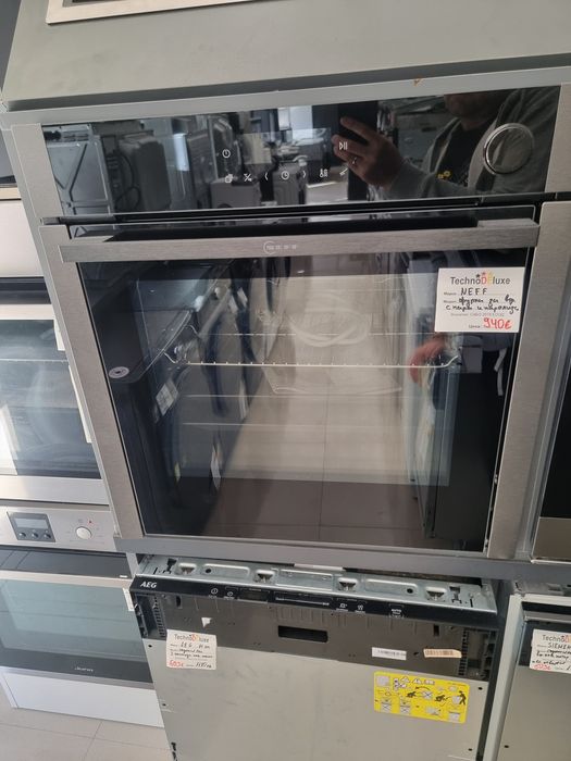 Фурна за вграждане NEFF B6AVJ7AG3 с Пара, Пиролиза и Slide&Hide врата