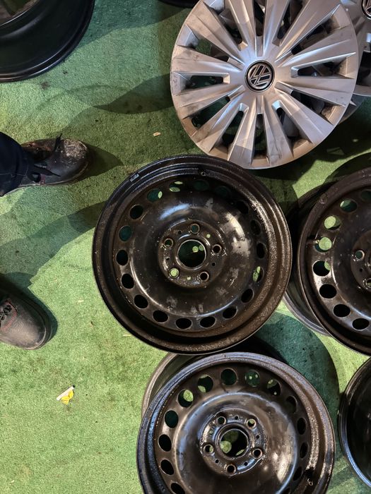 Jante tablă R15 VW originale Cu Capace