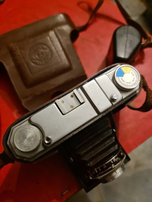 Стар немски фотоапарат с мех Foitzik Trier