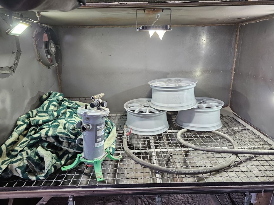 Пясъкоструй и прахово боядисване