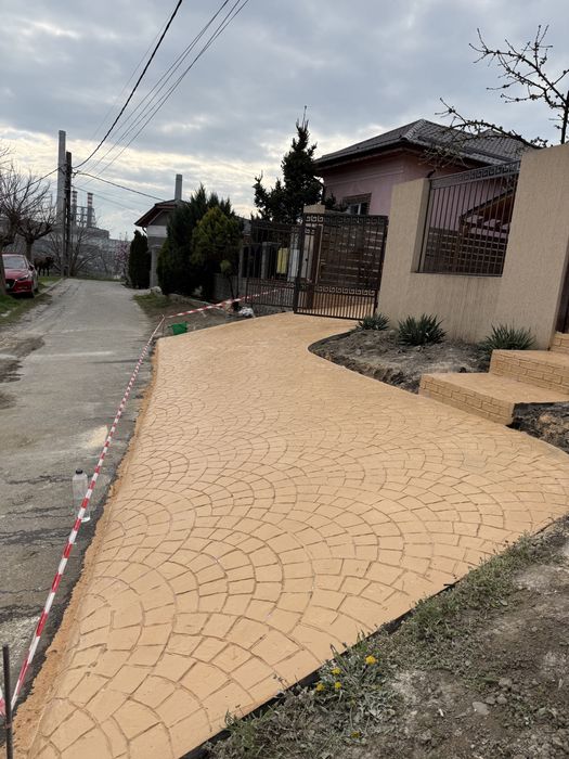 Beton Amprentat Bragadiru & Zona de Sud-Vest Ilfov – Pachet Complet sau Doar Manoperă!
