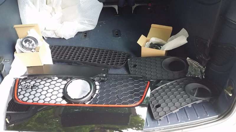 Golf 5 Gti предна броня