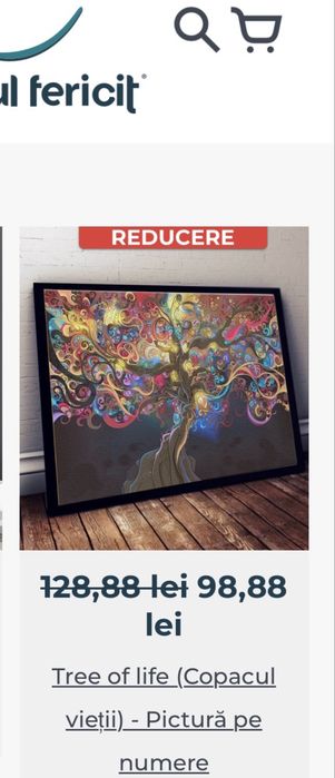 Pictura pe numere DIY