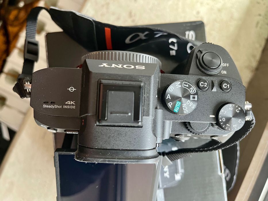 Sony a7 III (M3 / iii) full-frame mirrorless + obiectiv - ca NOU, shutter = 1854