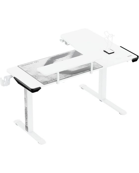 Гейминг бюро Ultradesk - Winger  бяло