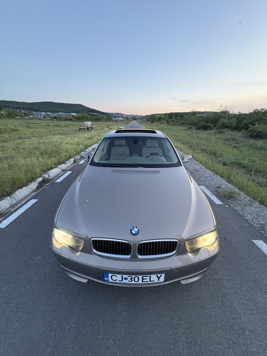 BMW Seria 7 E65 – 3.0 Diesel – Automată – Trapă – Interior crem