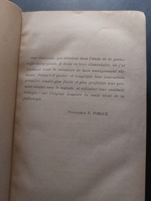 Carte veche de medicină 1906