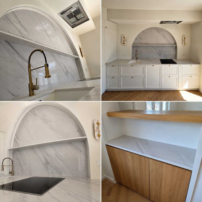 Blaturi bucătărie cuarț și ceramică la comandă — Vinca Brașov | Producător direct