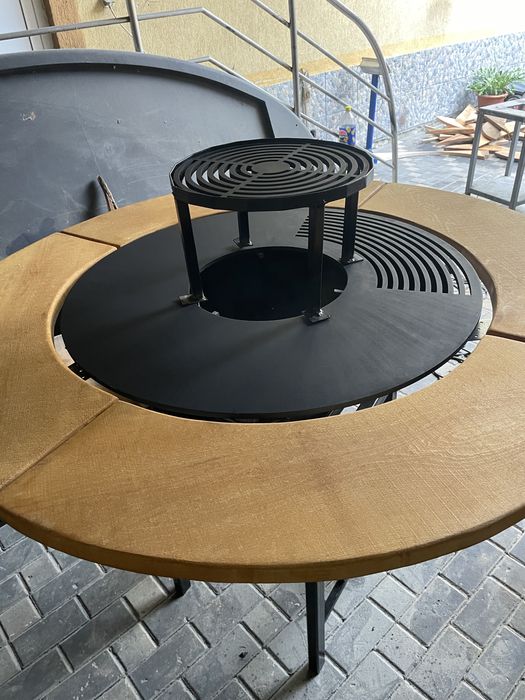 Gratare de gradina plita otel