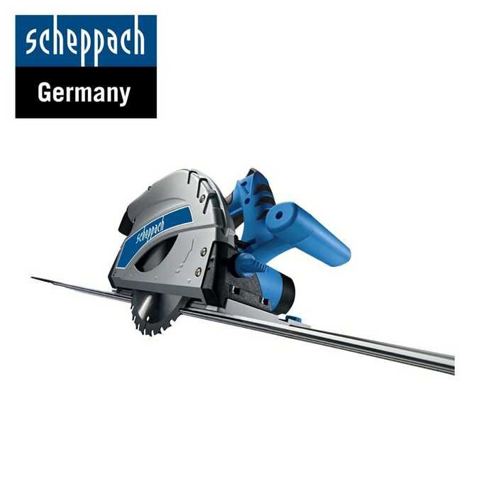 Продавам Ръчен циркуляр Scheppach PL45, 1010 W, ф 145 мм , пълен компплект, почти нов