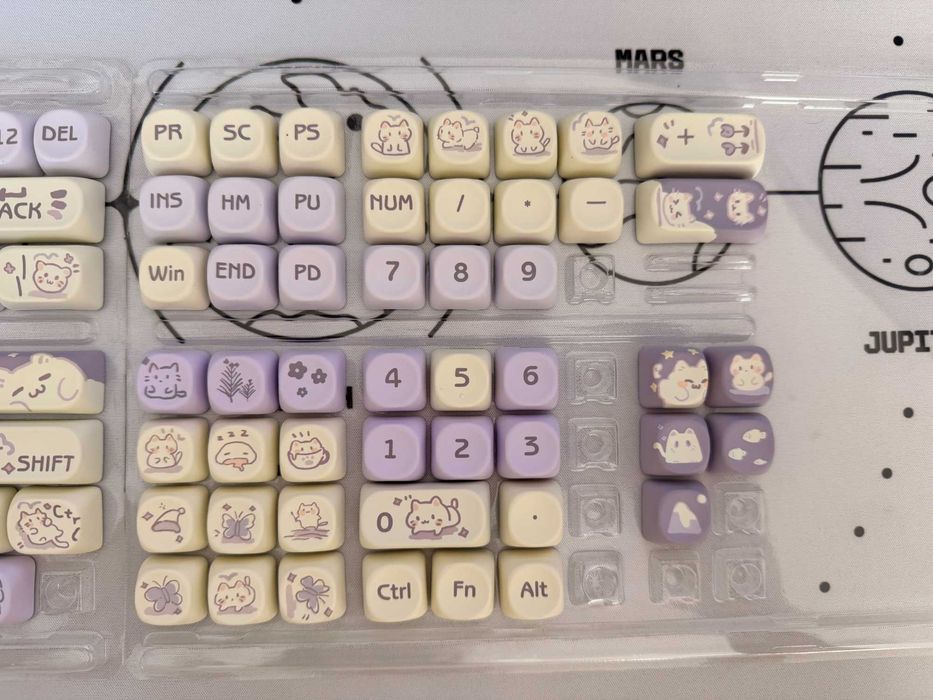 MOA High PBT капачки за механична клавиатура