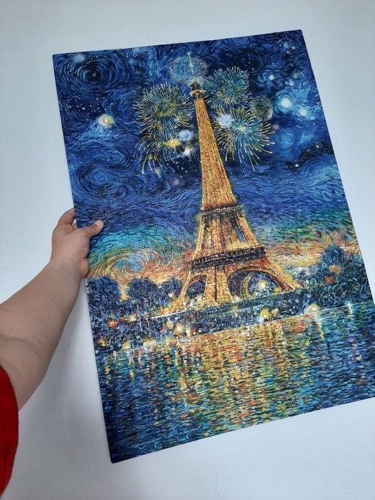 Puzzle 1500 piese , gata facut