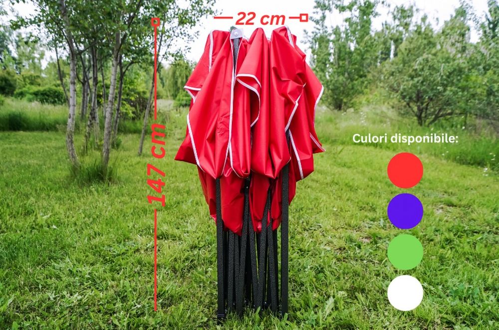 Pavilion...cort.. pliabil 3*4,5*2,60..CEL MAI MIC PRET!! Husa !!!