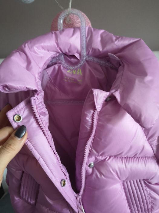 Розово детско яке Зара размер 2 години