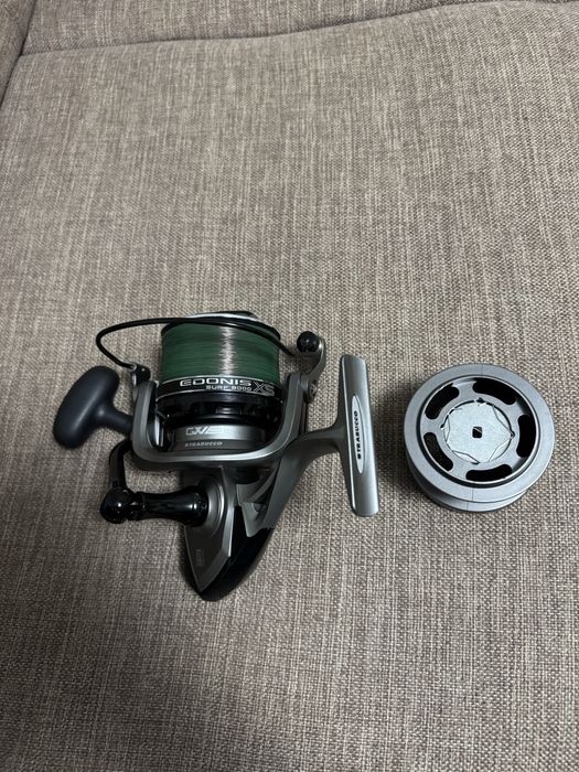 Mulinetă Trabucco Edonis XS Surf 8000 + tambur rezervă