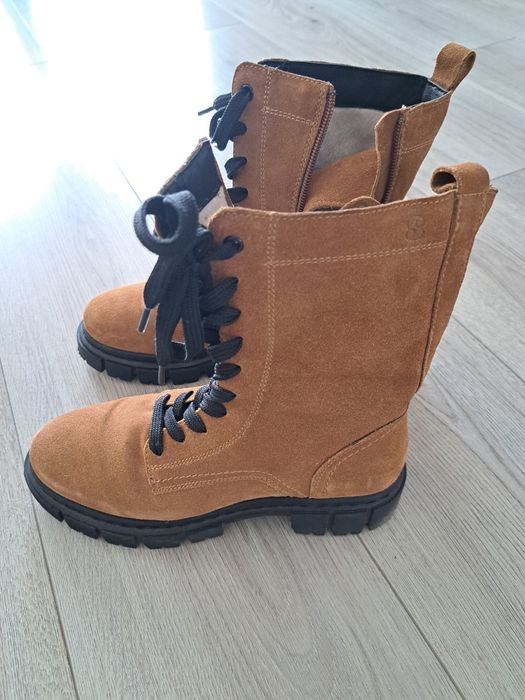 Vând ghete damă S'Oliver din piele