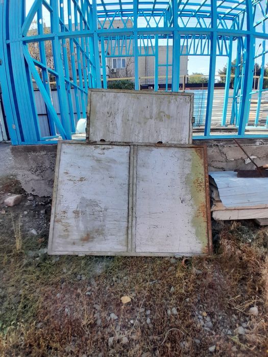 Ворота гаражные с дефектом