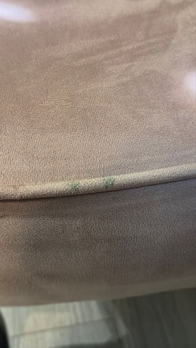 Диван + кресло цвят пепел от рози
