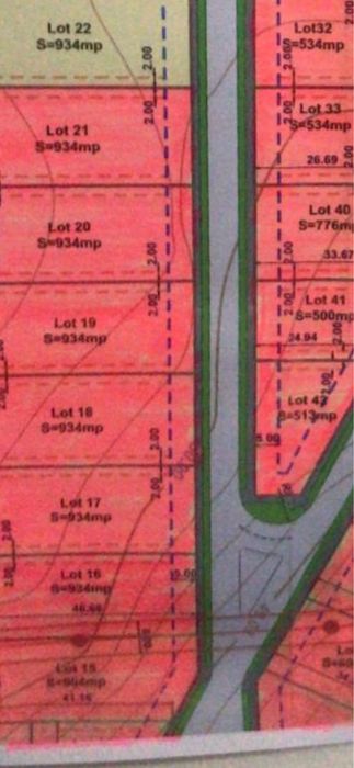 Teren lehliu gara vizavi de Rompetrol 936m4 imprejmuit gard beton lot 17