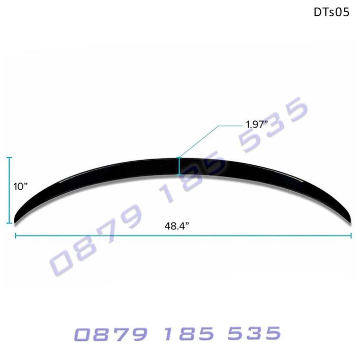 Тунинг лип спойлер багажник Tesla Model 3 2015+ тесла модел 3