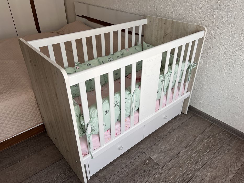 Детска дървена кошара