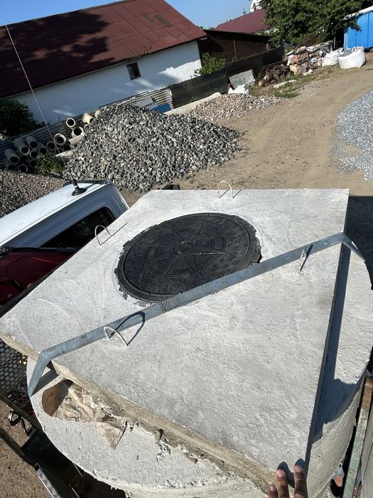 Tuburi beton pentru fantana fosa si capace pietonale sau de trafic