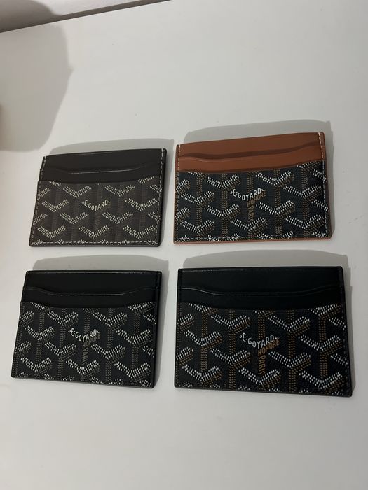 Cardholder goyard negru Premium