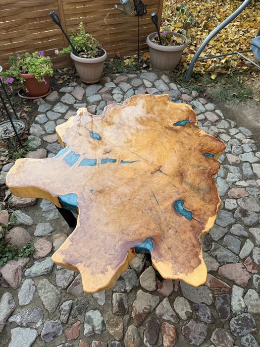Кофейные столы из натурального дерева