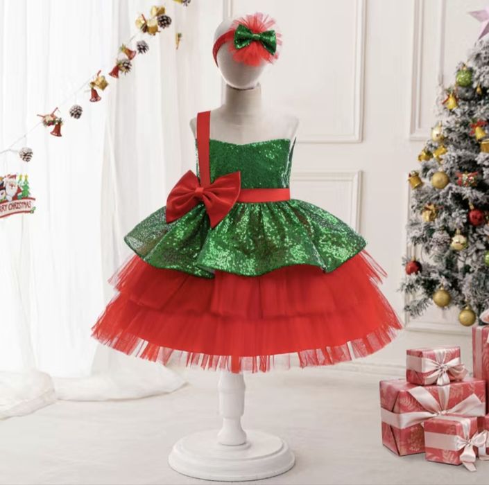 Детское праздничное нарядное платье для девочки