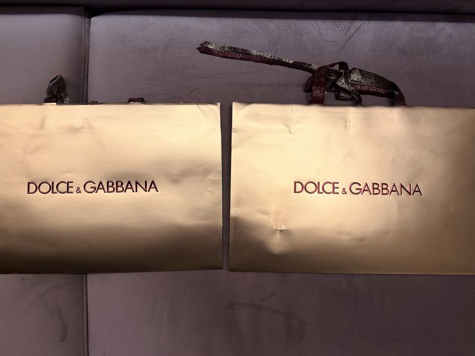 3 pungi de cadou Dolce&Gabbana stare impecabila, originale