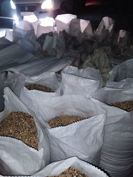 Отходы от семечек мешок 1000 тг