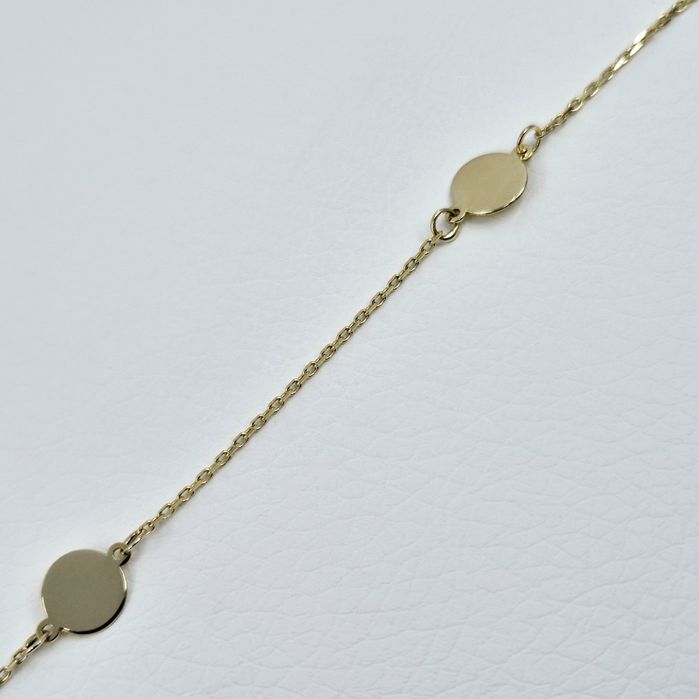 Lant cu pandantiv din aur de 14k, 2.72g | GlobalCash.ro #DR115631