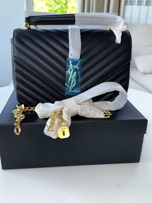 Дамска чанта YSL черен цвят